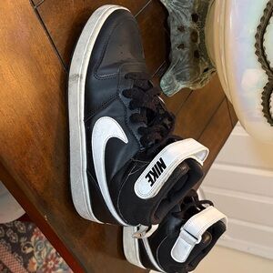 Nike Kids Black and White Sneakers